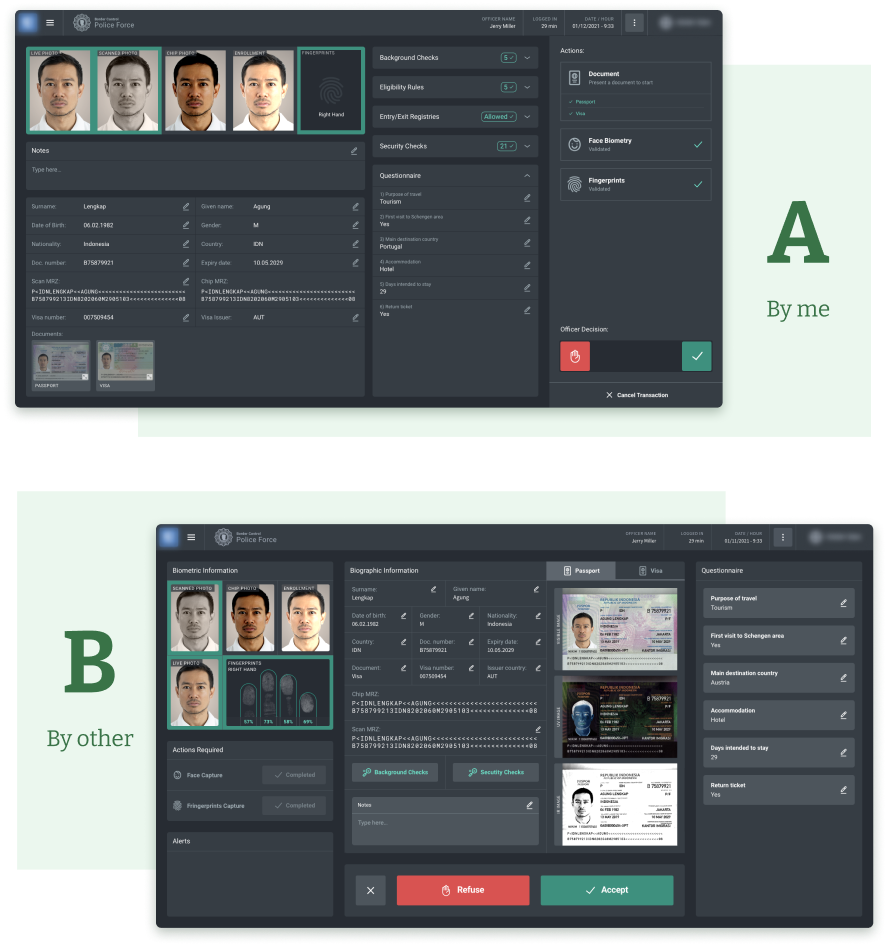 Versions A and B to be tested